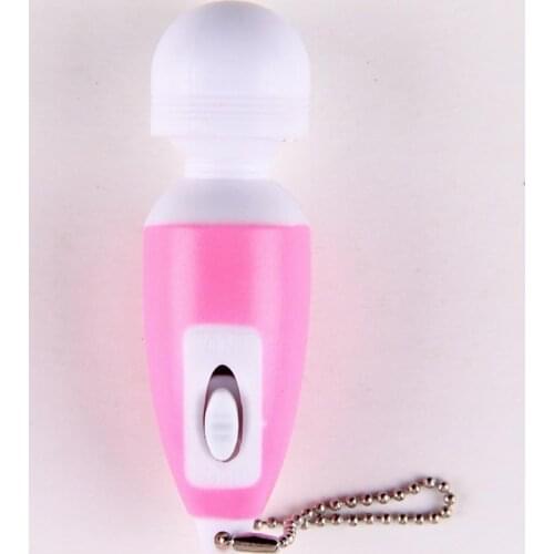 2021 Portable Mini Massage Stick Tiny Stress Relief Body Full Massager Ring Key-Chain Electronic Button With D9G1