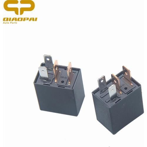 Universal 4 PIN / 5 PIN Violet Automotive Relay DC 12V/24V 40A Fog Lamp Oil Pump Refires Automotive air Conditioning Relay Car