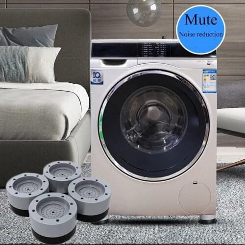 1pcs Universal Anti Vibration Feet Pads Washing Machine Rubber Mat Anti-Vibration Pad Dryer Refrigerator Base Fixed Non-Slip Pad