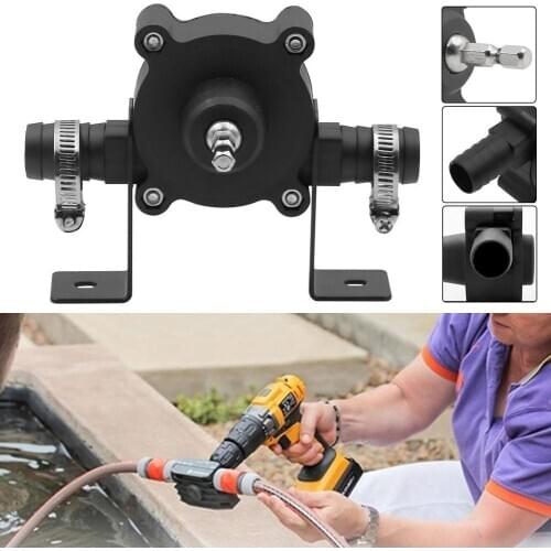 1/4 Inch Shank Self-priming Centrifugal Household Electric Hand Drill Water Pump