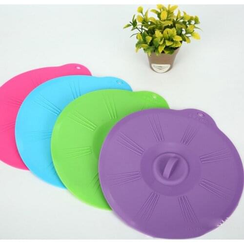 1PC Cooking Pot Pan Lid Cooking Tools Reusable Multifunction Fresh Keeping Microwave Bowl Cover Silicone Kitchen Gadgets New