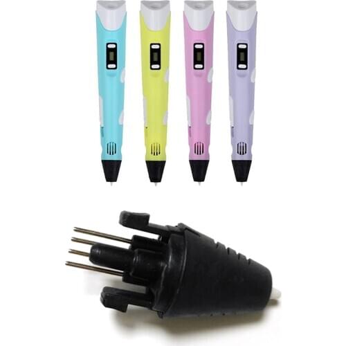 50mm+35mm Printer Pen Injector Head Nozzle For Second Generation 3D 5V Printing Pen Parts