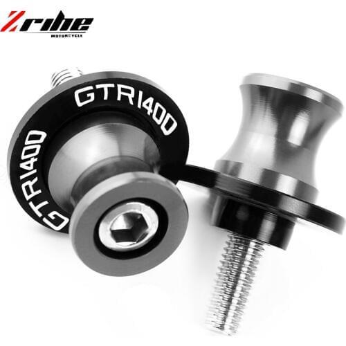For Kawasaki GTR1400 CONCOURS GTR 1400 2007-2016 Motorcycle Accessories CNC Aluminum Swingarm Spools Slider Stand Screws 10mm