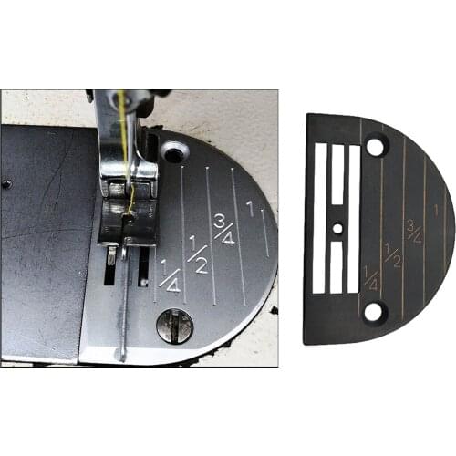 Black Sewing Machine Needle Plate Throat Plates Base Fits for Singer 1300, 191D, 195K, 196K, 241, 241-13, 245, 251, 281, 31