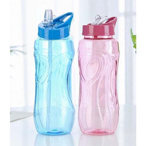 600ml Kids Sport Straw Water Drink Bottle Tritan Bpa Free Outdoor Milk Juice Bottles My Gym Plastic Bottle