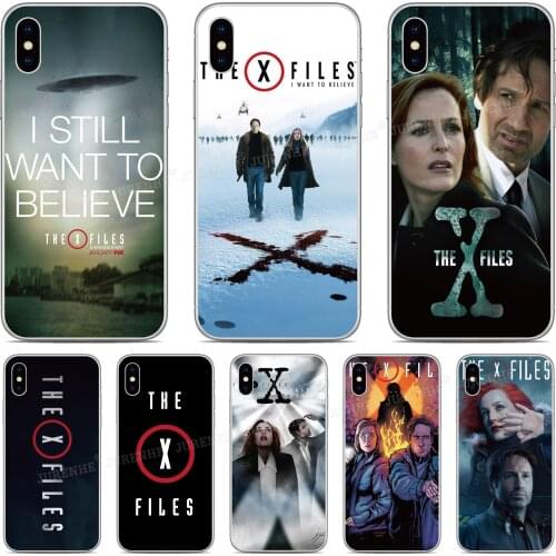 DIY Custom Photo For Blackview A80 A60 BV9600 Pro Phone Case The X Files Logo tpu Soft Cover For OnePlus 9 8 5G 6 7 7T Pro Cases
