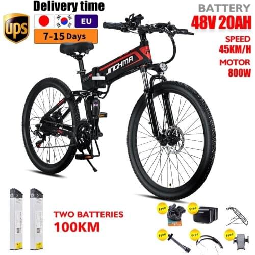 [EU STOCK] Elektrische Bike 800W 48V12.8Ah 2021 New Klapp Ebike Elektro Fahrrad Neue Super Electric Mountain e bike