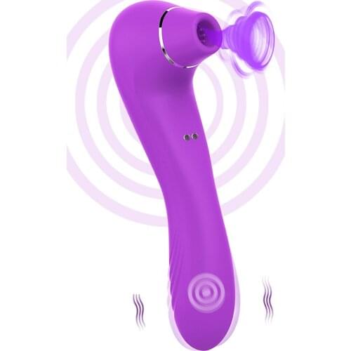EXVOID Oral Sucker Vibrators for Women Clitoris Sucking Dildo Vibrator Sex Toys for Women G Spot Massager Female Masturbator