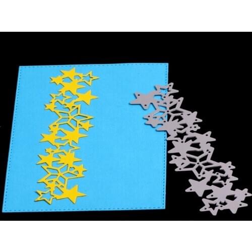 The Star Metal Cutting Dies Stencil DIY Scrapbooking Embossing Paper Card