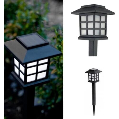 MMA CASTLE 1PC LED Solar Light Outdoor Waterproof Garden Lamp Pathway Landscape Lawn Decor Night Lighting Solar Powered Light