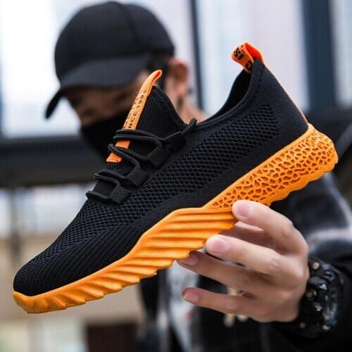 Youth Men Trainers Vulcanize Shoes 2020 Mesh Breathabl Slip On Canvas Shoes Walking Men Flats Sneakers Soft Male Running Shoes
