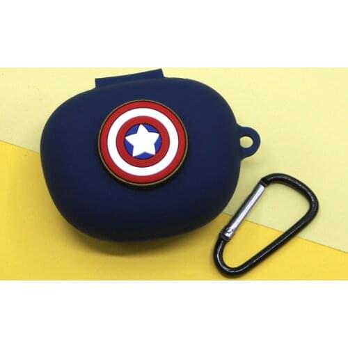 Cartoon Silicone Protective Case for Edifier TWS NB2 Box Anti-Lost Case with Carabiner Perfect Accessory