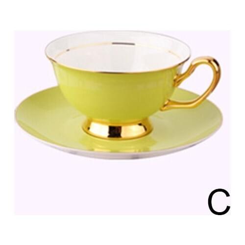 Gold Afternoon Tea Cup Saucer Set Coffee Cup Tea pot Set Tea Tray Bridesmaid Gift