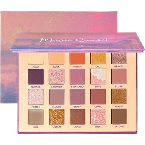 New Judydoll Summer Harano 20-Color Oil Painting Eye Shadow Plate Thin and Glittering Matte