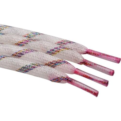 Multi-colors Charmed Shoelaces 7MM Top Shoe Clothing Men Women Sneaker 2021 Ropes Easy Cords For Canvas Boots