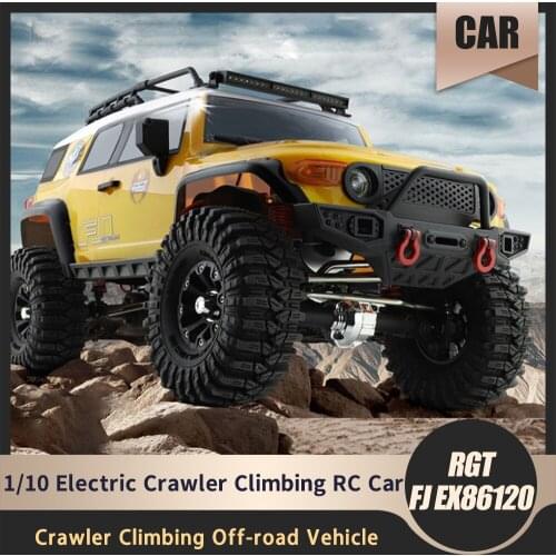 RGT 1/10 FJ EX86120 RC Remote Control Crawler Climbing Off-road Vehicle 4WD Model Car Kids Adult Toy Gift