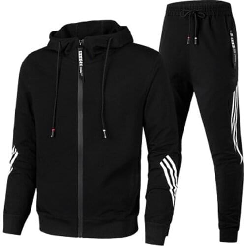 Spring And Fall Leisure Sport Mens Sets