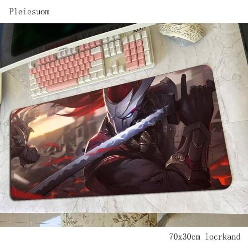 Yasuo mats 700x300x3mm best seller gaming mouse pad big keyboard mousepad Kawaii notebook gamer accessories padmouse mat