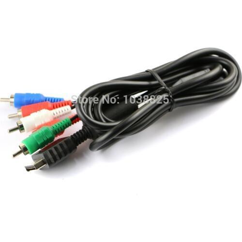 1.8m 6FT HDTV AV Audio Video Component Cable for PS2 PS3 Game cable Cord Audio Video Component Cables for PS2 PS3