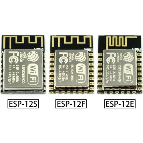 100PCS/LOT ion ESP-07 ESP-12E ESP-12F ESP-12S (replace ESP-12) ESP8266 remote serial Port WIFI wireless module intelligent