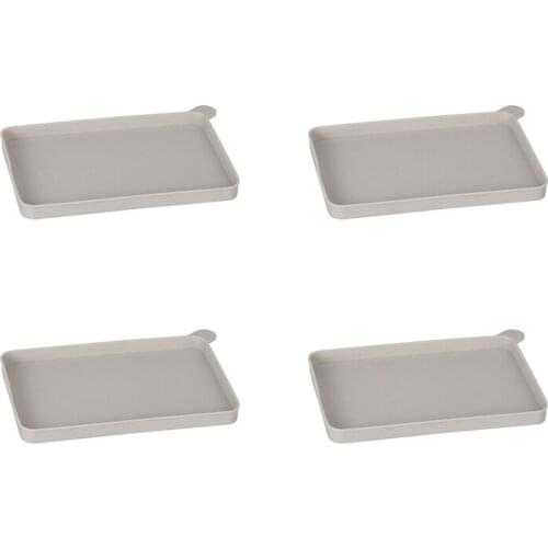 4Pcs Silicone Covers for 178X120X30mm Resin Vat Light Curing Trough 3D Printer Parts for Anycubic Photon and Photon S