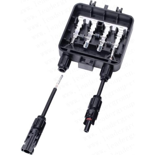 50 pcs a lot high quality approval PV Junction Box for PV mould 4 rails 3 diode solar junction box