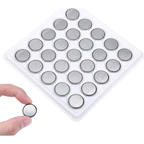 25pcs 3V Watch Cell Batteries CR2025 Lithium Battery For Watch Toys Remote Control Calculator Button Cell Coin Batteries