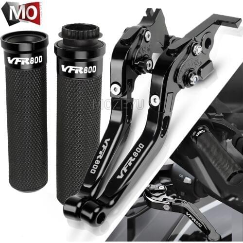 For Honda VFR800 VFR 800 VTEC 2002-2008 2003 2004 2005 2006 2007 Motorcycle Accessories Brake Clutch Levers Handlebar Hand Grips