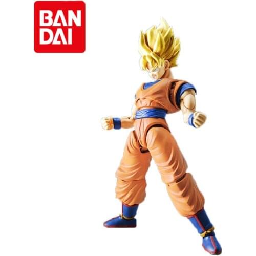 Bandai Genuine Dragon Ball Figure-rise Standard Anime Figures Goku PVC Action Figure Dolls Toys Kids Gifts Assembly Model
