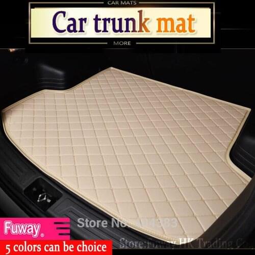 Fit car trunk mat for Hyundai ix25 ix35 Elantra SantaFe Solaris Tucson verna Veloster car styling tray carpet cargo liner