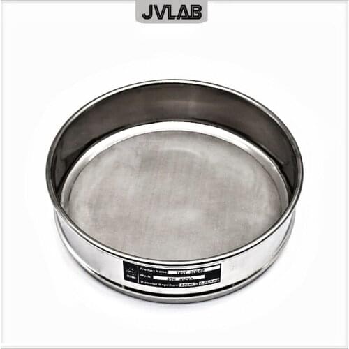 Test Sieve Laboratory Standard Sieve Sampling Inspection Pharmacopeia Sieve All 304 SUS Diam.20cm 360 Mesh / Aperture 0.04mm