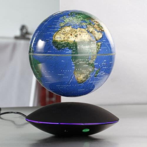 HCNT Magnetic Levitating Floating Wireless LED Light Globe Creative and Modern Home Decoration Business & Teaching Gift