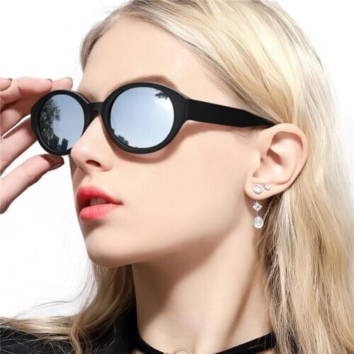 Fashion Round Sunglasses Mirror Polarized Sun Glasses Shades For Women Glasses Designer Driving Travel Goggles gafas de sol 2020