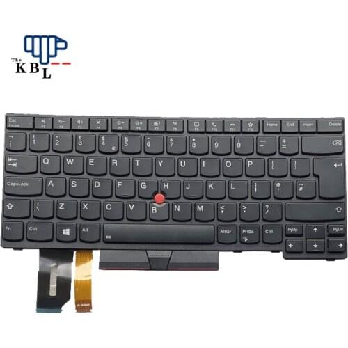 New For Lenovo ThinkPad UK Languag E480 E490 R480 R490 L490 Backlit Laptop Keyboard SN20V43856 8P9300E559