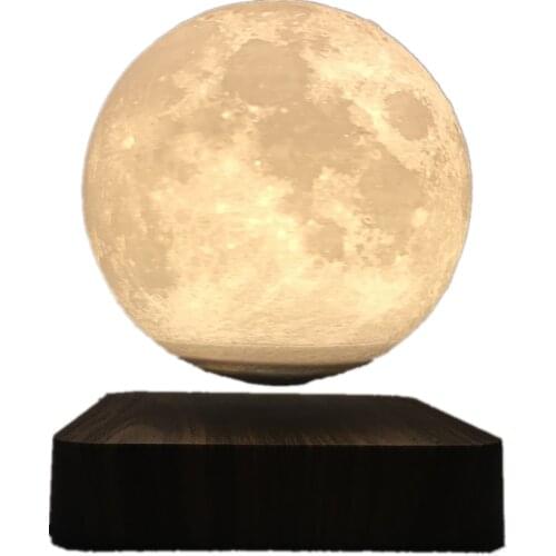 New Style Levitating Moon Lamp Floating Luna Light ModernTable Lamp Creative Home Decoration Christmas Gift Birthday Present