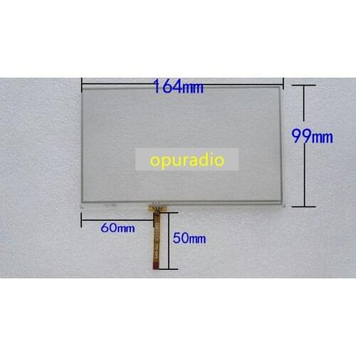 Opuradio 7 inch 164*99mm 165*100mm Touchscreen for Innolux AT070TN94 AT070TN92 90 resistance touch screen panel Digitizer Glass
