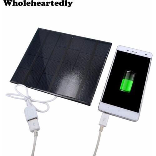 Solar Panel 6V 3.5W High Efficiency Mini Solar Panel Module Solar Charger for Phone Mp3 Mp4 Pad Tablet USB Multimedia