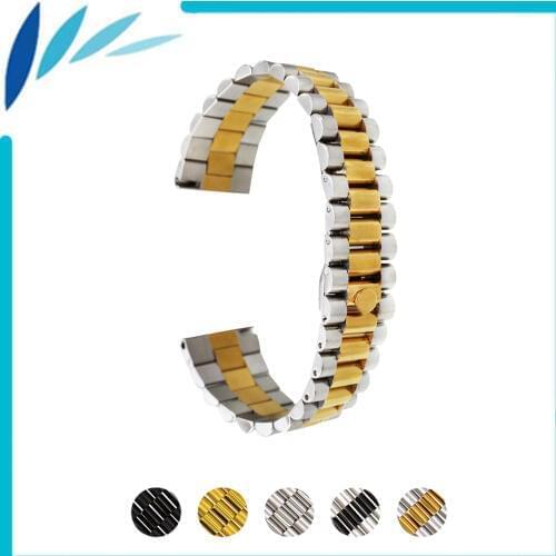 Stainless Steel Watch Band 18mm 20mm 22mm for Casio BEM 302 307 501 506 517 EF MTP Quick Release Strap Wrist Loop Belt Bracelet