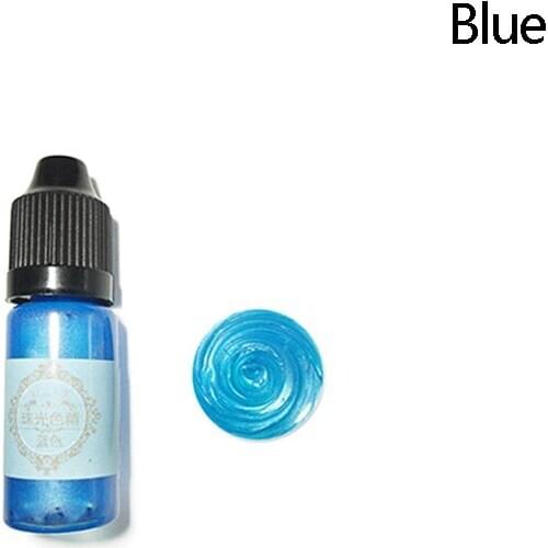 Crafts Pigment Gel Pearlescent Mica UV Resin Epoxy Powder DIY Crafts Accessory AUG889