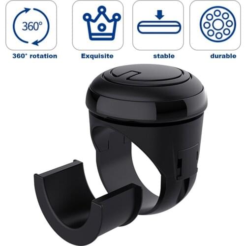 Ball Shaped Metal Bearing Universal Fit Spinner Knob 360 Degree Rotation Metal Bearing Power Power Handle Booster Universal Fit