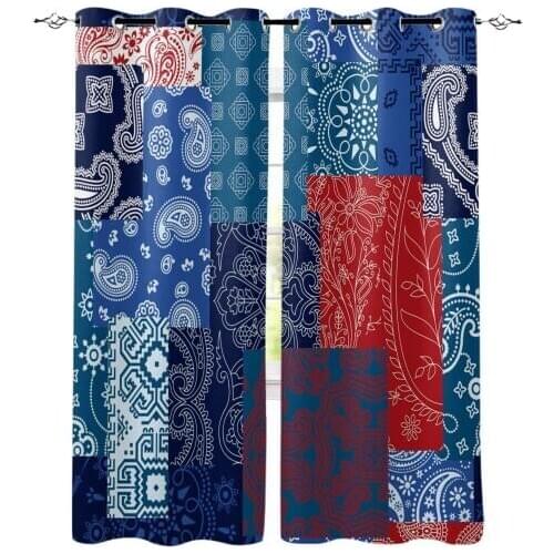 Flowers Paper Cut Lines Window Curtains Home Decor Living Room Curtain Kitchen Draperies Curtains for Bedroom