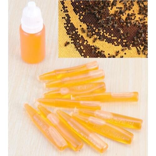10pcs 2ml Bee queen pheromone Bee Swarm Attractant Lures Bait Trap tool Beekeeping Hive Honey For Beekeeper garden