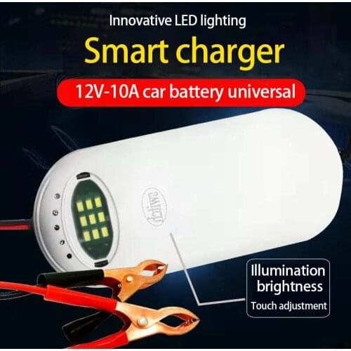 12V 10A ebike charger PRO 110V to 220V LED Intelligent Display Electric Car Battery Charger