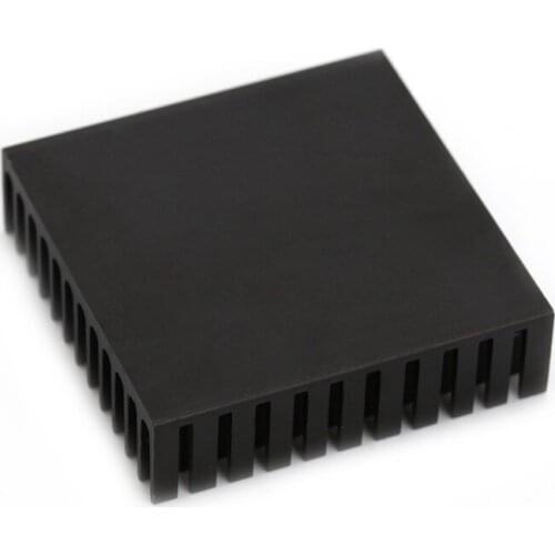 YYDS 2Pcs Radiator Aluminum Heatsink Extruded Profile Heat Dissipation for Electronic