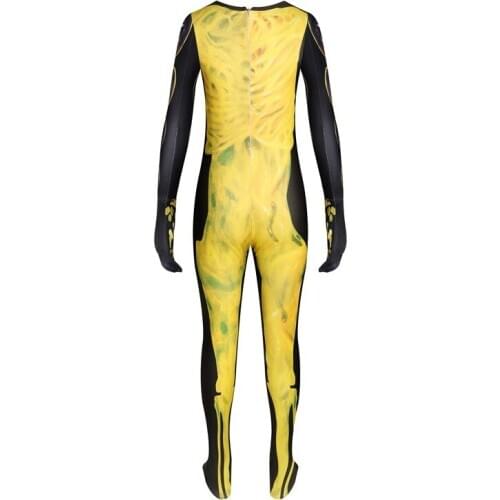 2020 Golden Siren Head Halloween Costume for Kids Cosplay Jumpsuit Children Carnival Performance Siren Head Costume Boys Outfit