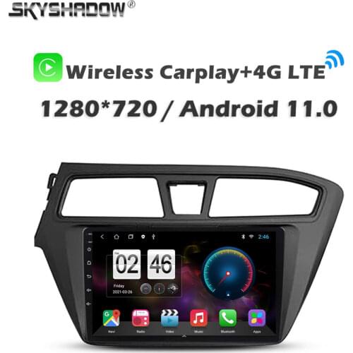 360 Panoramic Camera Carplay 6G+128G Android 10 Car DVD Player GPS WIFI Bluetooth RDS Radio For Hyundai I20 2015 2016 2017 2018
