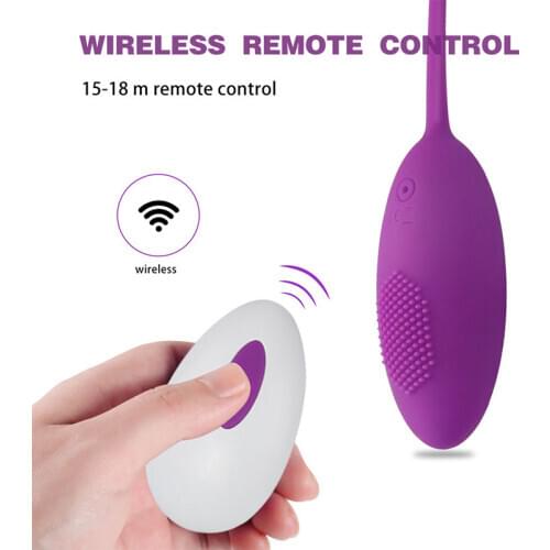 Wireless Remote Vaginal Balls Vibration Strong Shock Jumping Egg Clitoris Nippel Anus Massage AdultSex Vibrators Toys For Women