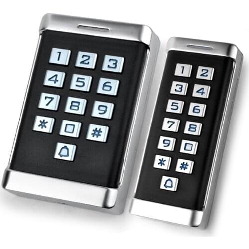The Cheapest Biometric Standalone Card Access Control Waterproof system M18 With Keypad Door Access Controller Wiegand Reader