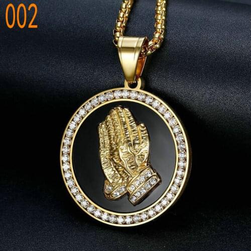 Black King Heart Pendants