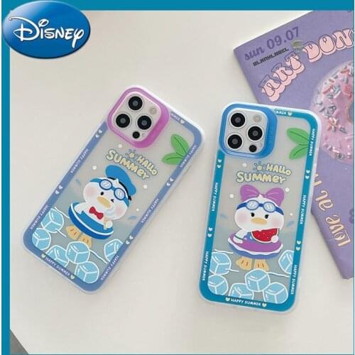 Disney Phone Case for IPhone 6S/7/8P/X/XR/XS/XSMAX/11/12Pro Donald Duck Phone Case Cover